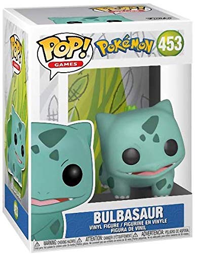 Juegos Funko: Pokemon - Bulbasaur Pop! Figura de Vinilo (Incluye Estuche Protector Pop Box Compatible)