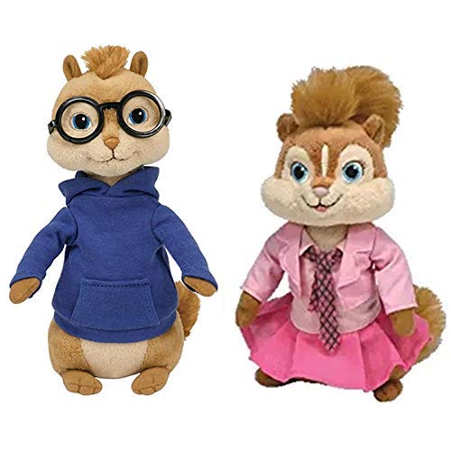 Juguete De Peluche Alvin Y Las Ardillas Bebé Brittany Simon Felpa Niños Juguetes De Peluche para Niños Regalos 16Cm