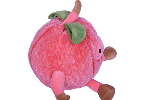 Juguete de Peluche de Frutas Creativo Cereza muñeca sandía piña Coche hogar sofá Almohada cojín Accesorios de fotografía (Cereza)