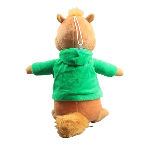 Juguete de Peluche Juguetes de película de 32 CM, muñecos de Peluche de Alvin y Las Ardillas, Lindos Juguetes de Peluche de Ardilla Chiomunks, Regalo para bebés y niños