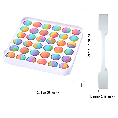 Juguete para aliviar el estrés, juguete sensorial para ansiedad, autismo, necesidades especiales en niños y adultos, pequeña burbuja calmante