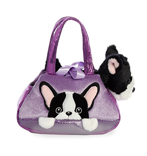 Juguete Peluche Aurora 'F.Pals' Fp Bolso Malva Bulldog Frances 21Cm