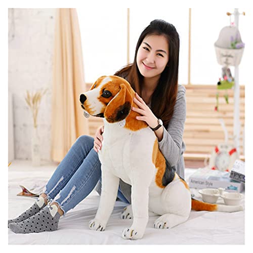 Juguetes de Peluche Gigante Grande tamaño Beagle Perro Juguete Realista Relleno Animales Perro Peluche Juguetes Regalo para niños decoración para niños Tienda Mascota promoción Mascota Regalo