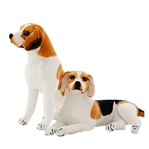 Juguetes de Peluche Gigante Grande tamaño Beagle Perro Juguete Realista Relleno Animales Perro Peluche Juguetes Regalo para niños decoración para niños Tienda Mascota promoción Mascota Regalo