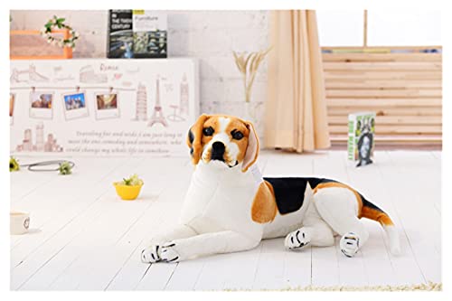 Juguetes de Peluche Gigante Grande tamaño Beagle Perro Juguete Realista Relleno Animales Perro Peluche Juguetes Regalo para niños decoración para niños Tienda Mascota promoción Mascota Regalo