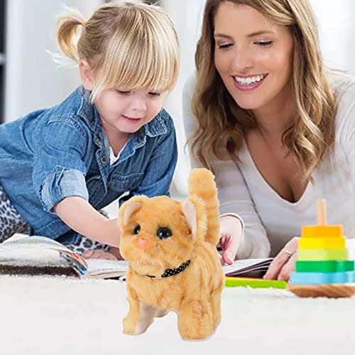 Juguetes para perros que caminan, juguetes interactivos de peluche para perros, control de sonido para caminar y ladrar, robot electrónico para perros, mascotas, regalo para niños, niñas y niños