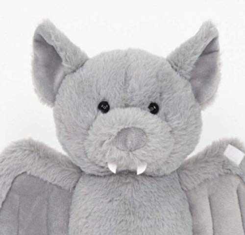 Juguetes suaves lindos de peluche murciélago de juguete de duende oscuro bebé suave personalidad de peluche juguete de todo el día del santo regalo para los niños juguetes de felpa gris