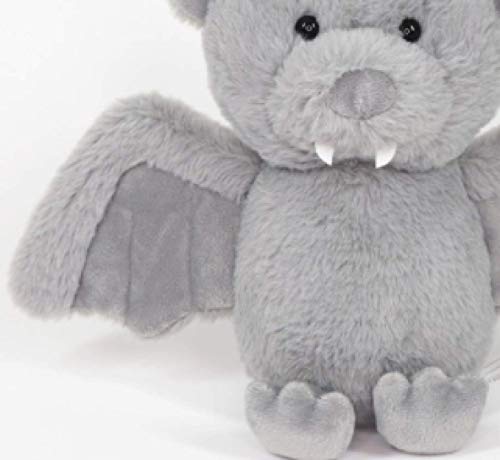 Juguetes suaves lindos de peluche murciélago de juguete de duende oscuro bebé suave personalidad de peluche juguete de todo el día del santo regalo para los niños juguetes de felpa gris