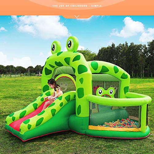 Juguetes y Juegos Castillo Hinchable para niños Sala de Estar Interior pequeña Zona de Juegos Trampolín para niños al Aire Libre Tobogán Ocean Ball Pool Juguetes Grandes para niños y niñas