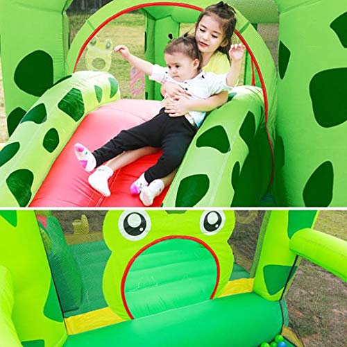 Juguetes y Juegos Castillo Hinchable para niños Sala de Estar Interior pequeña Zona de Juegos Trampolín para niños al Aire Libre Tobogán Ocean Ball Pool Juguetes Grandes para niños y niñas