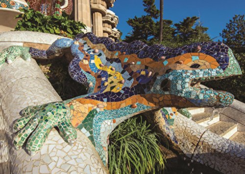 Jumbo- Parque Güell, Barcelona, Puzzle de 500 Piezas (618540)