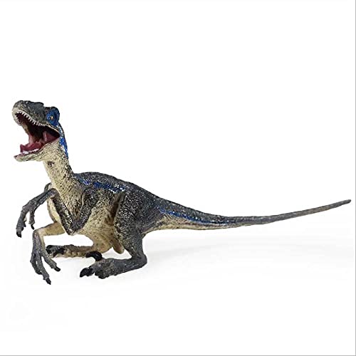 Jurassic World Blue Raptor Modelo dinosaurio Velociraptor juguete para niños regalo de cumpleaños