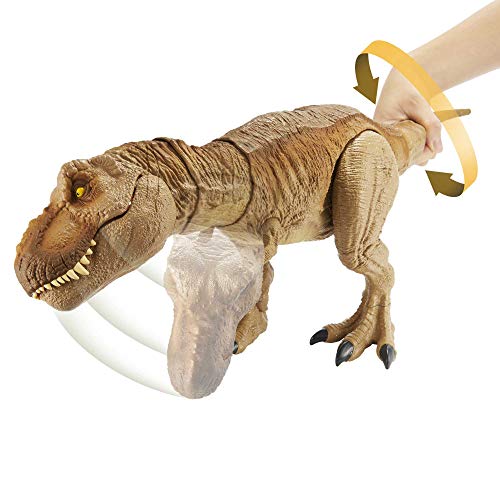 Jurassic World T-Rex Aullido Épico Dinosaurio Articulado, Figura De Juguete para Niños + Feeding Frenzy Indominus Rex, Mini Dinosaurios De Juguete para Niños Y Niñas + 4 Años (Mattel Gmt90)