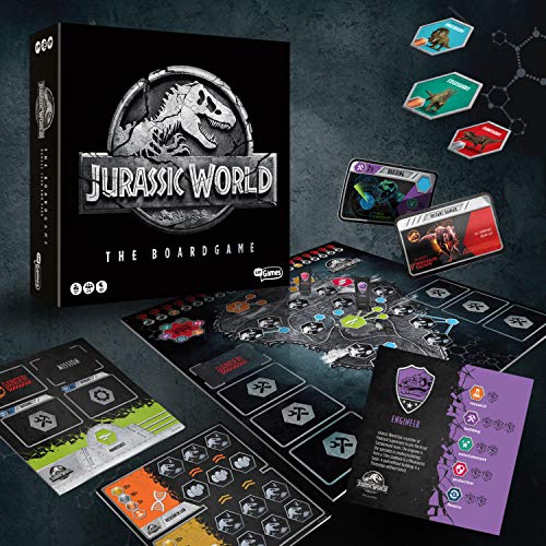 Just Games Park Jurassic World Juego de Mesa Oficial, Color (01859)