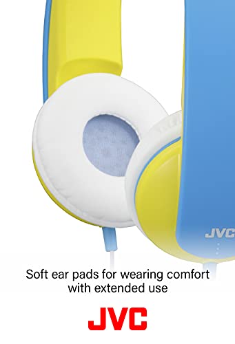 JVC HA-KD5 - Auriculares de diadema abiertos, azul