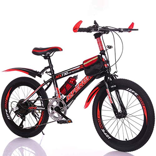 JYTFZD WENHAO Bicicleta de montaña Variable de 22 Pulgadas de 22 Pulgadas, una Silla cómoda, Pedal Antideslizante, Freno Seguro y Sensible, Bicicleta portátil estudiantil (Color : E1)