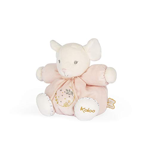 Kaloo Perle-Peluche ratón Patapouf rosa-18cm, color rosado (Juratoys K969960)