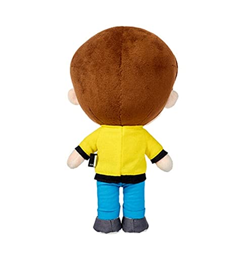 KANGDILE BTS Bangtan Boys Peluche Muñeca Juguete Estrellas Coreanas Jimin JIN Suga Jung Kook V Action Figure Toys Fans Regalos de cumpleaños for niños ( Color : J-Hope , Height : 25cm )