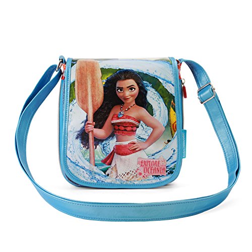 Karactermania 37136 Vaiana Oar Bolsos Bandolera, 22 cm, Azul