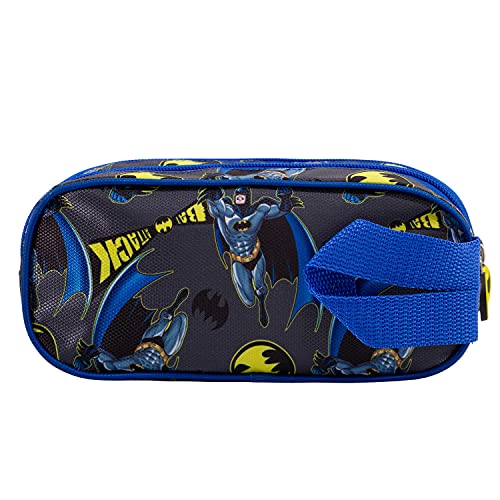 KARACTERMANIA Batman Fist-Estuche Portatodo 3D Doble, Gris