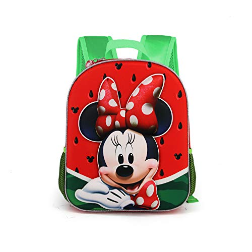 Karactermania Minnie Mouse Sandía - Mochila 3D (Pequeña) Multicolor