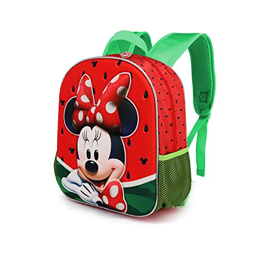 Karactermania Minnie Mouse Sandía - Mochila 3D (Pequeña) Multicolor