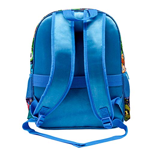 KARACTERMANIA Monstruos S.A. University-Mochila Basic, Multicolor