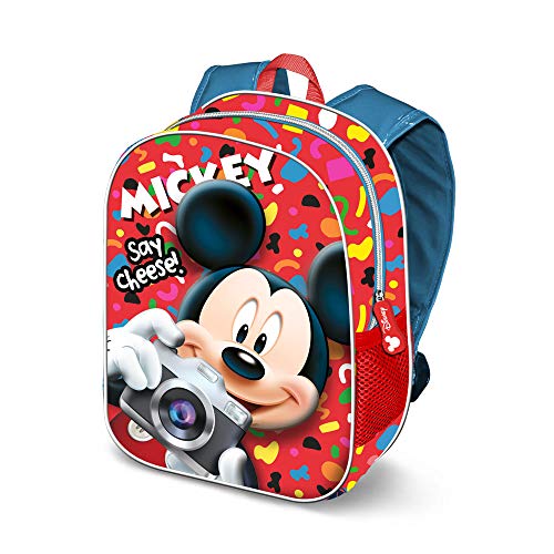 Karactermania Topolino Say Cheese - Mochila Infantil, 31 cm, Multicolor