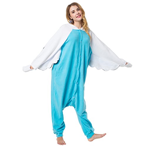 Katara (10+ Modelos) Kigurumi Pijamas Disfraz Animal Halloween Adultos Loro Azul Talla 165-175cm , color/modelo surtido