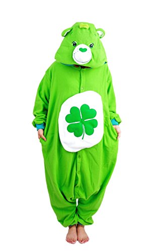 Katara- Pijamas Care Bears (4+ Modelos) Traje de Oso Carnaval Adulto, Color suertosito verde, Talla 145-155cm (1744) , color/modelo surtido