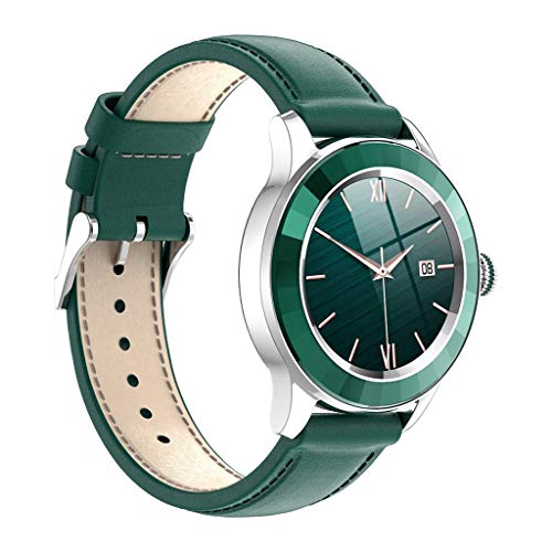 KESOTO Reloj Inteligente S09 para teléfonos Android y teléfonos iOS IP67 Reloj Inteligente rastreador de Fitness Relojes Inteligentes Contador de Pasos App - Verde