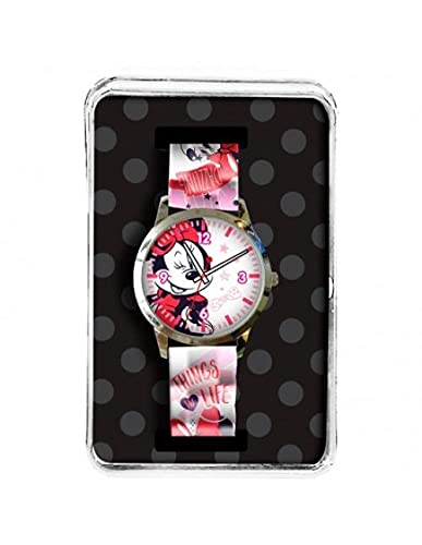 Kid Licensing ANALOGICO Minnie Relojes de Aprendizaje, Color (Multicolor) (WD21203)