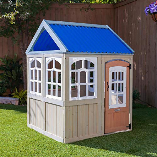 KidKraft P280115 Casita Infantil de Madera de Exterior Cooper con EZ Kraft Assembly