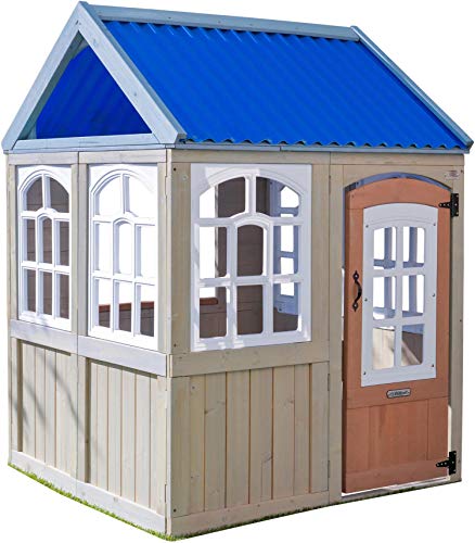 KidKraft P280115 Casita Infantil de Madera de Exterior Cooper con EZ Kraft Assembly