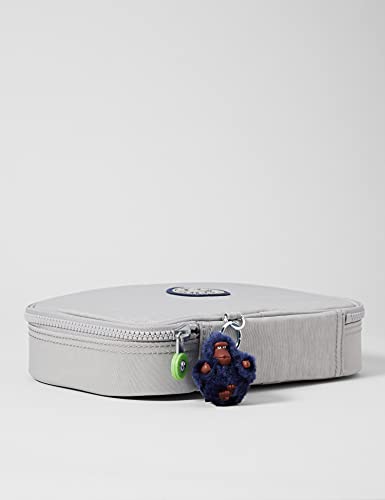 Kipling BTS - Estuches para lápices (100 unidades), Gris (Playful Grey), Talla única, 100 bolígrafos.