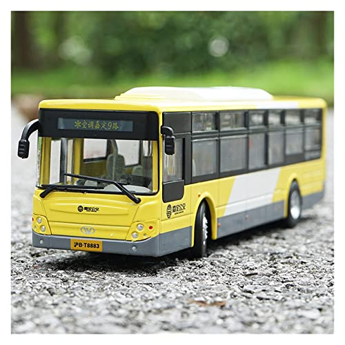 Kit Juguetes Coches Metal Resistente 1/50 para El Transporte Público Shanghai Modelo Coche Aleación Fundido A Presión Colección De Adultos Adornos Boutique Maravilloso Regalo