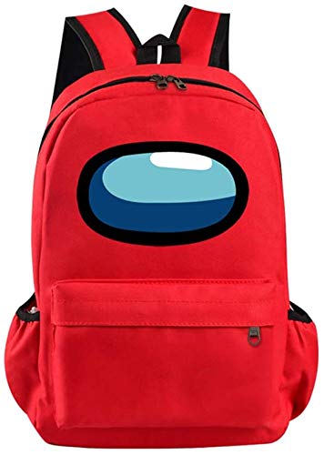 KKP Mochila Among Us Escolar Infantil, Mochila Juego el Impostor para Niños Con Diseño 3D Ideal Para Colegio