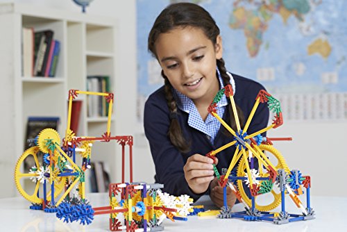 K'nex Education Stem Explorations Gear Set de construcción para Edades de 8 años en adelante, Juguete Educativo de ingeniería, 143 Piezas, Color no. (79318)