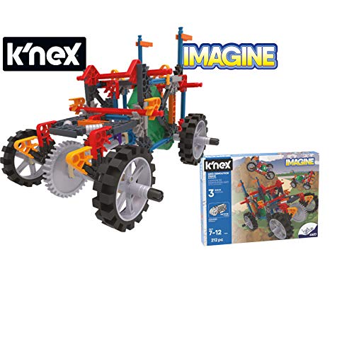 K'nex Imagine - Caja Camión Demolición con Motor, Juego de Construcción, 212 piezas, +7 años (Ref. 41326)