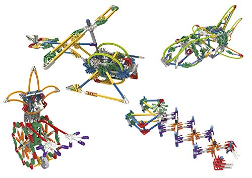 K'nex Imagine - Motor, Juego de construcción, Maleta Power & Play, 529 piezas, 50 construcciones, + 7 años (Ref. 41227)