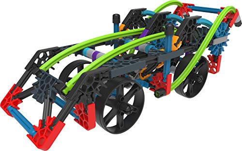 K'Nex Rad Rides Set-206 Parts-12 Models-Ages 7 and up-Creative Building Toy Juguete de construcción, multicolor (15214) , color/modelo surtido