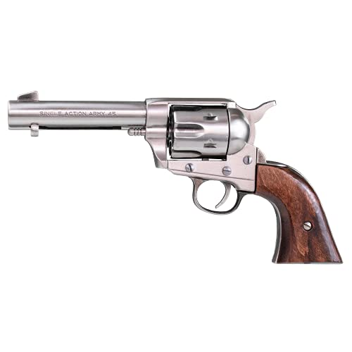 KOLSER Quality Replica Pistola Colt 45 Old West. Color Acero Y Madera. 25.5 CM. Peso 1130 GR.