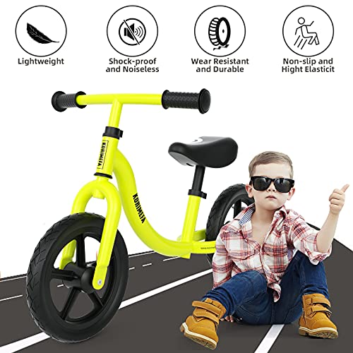 KORIMEFA Bicicleta de Equilibrio sin Pedales para Niños de Aleación de Magnesio Bicicleta Infantil para Andar Niños y Niñas de 18 Meses a 5 años