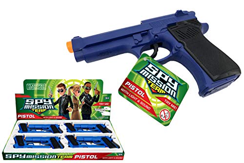 KT 28cm Azul Pistola de Juguete con la luz + Sound - Policía Juego de Roles - El Vestido