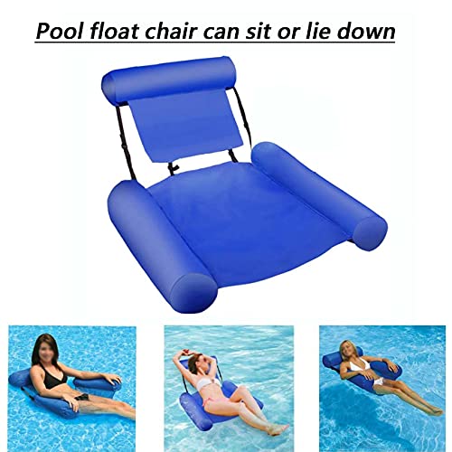 KUMADAI Hamaca Hinchable Silla Plegable Hinchables Hamaca Flotador de Piscina Piscina Lounge Sillón Fiesta de Vacaciones Piscina