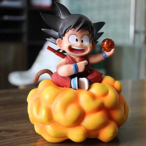 KWWLAC Dragon Ball Son Goku Infancia Apretado Nube Animados Carácter Modelo Decoración De La Estatua