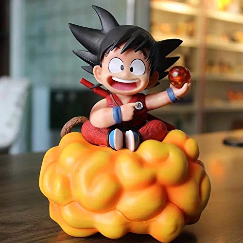 KWWLAC Dragon Ball Son Goku Infancia Apretado Nube Animados Carácter Modelo Decoración De La Estatua