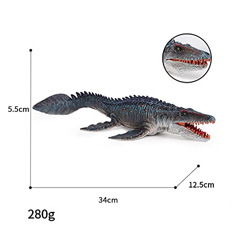 L-Y Juguetes Modelo De Dinosaurio, Simulación De Dinosaurios, Juguete Biológico Para Niños, Juguete Educativo De Cognición, Regalo De Cumpleaños De Navidad Para Niño Mosasaurio, Para Tienda En Casa, G