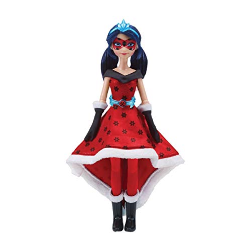 Ladybug-39820 Miraculous: Tales of Ladybug & Cat Noir Muñeca Articulada, Multicolor (Bandai 39820)