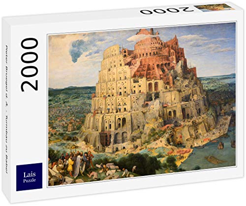 Lais Puzzle Pieter Bruegel el Viejo - Torre de Babel 2000 Piezas